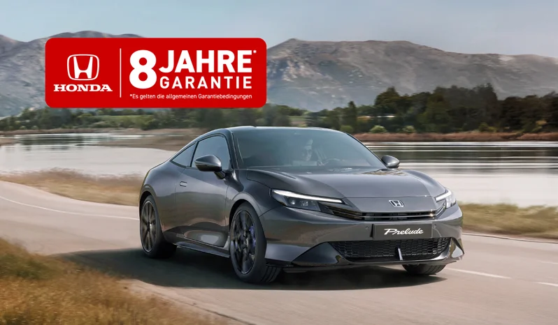 8 JAHRE GARANTIE: Honda Prelude e:HEV